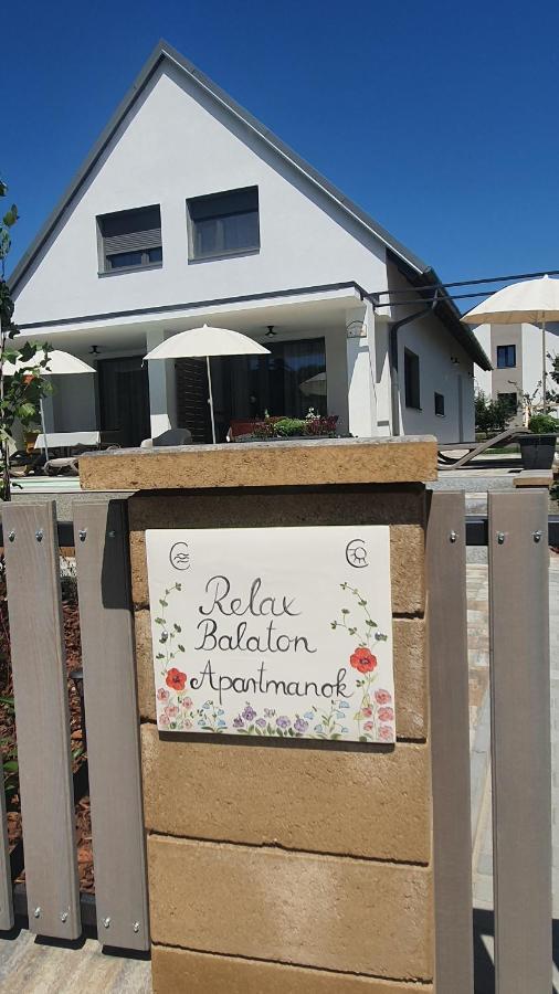 Relax Balaton Apartmanok Balatonfüred Zewnętrze zdjęcie